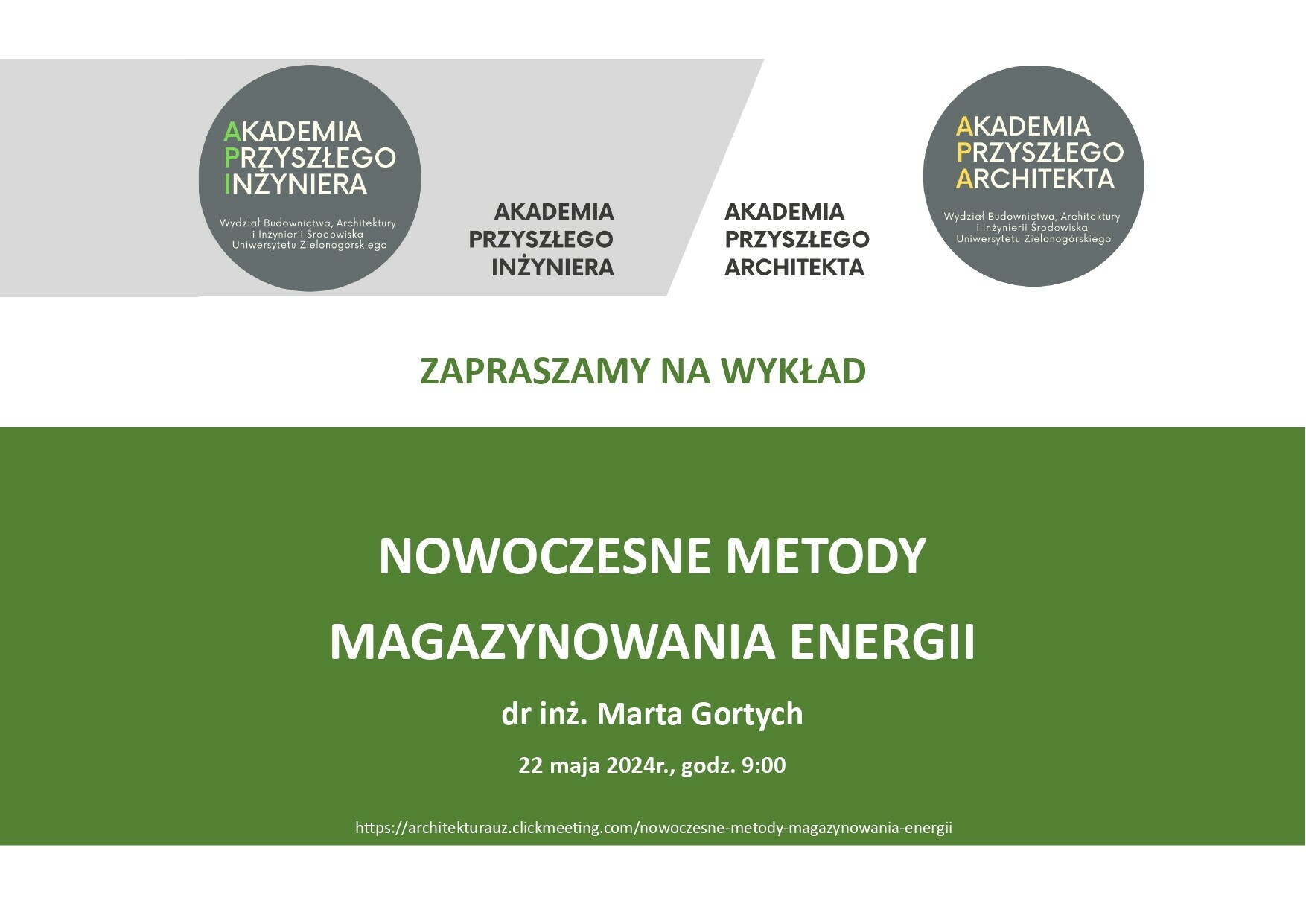 Nowoczesne metody magazynowania energii - 22 maja 2024